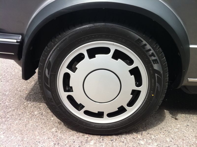 Alloy wheel repair after treatment